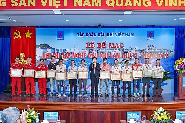 vietsovpetro giu vung vi tri top 3 hoi thi tay nghe dau khi lan thu vi