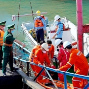 Xí nghiệp Dịch vụ Vietsovpetro tổ chức diễn tập An ninh cảng biển 2021