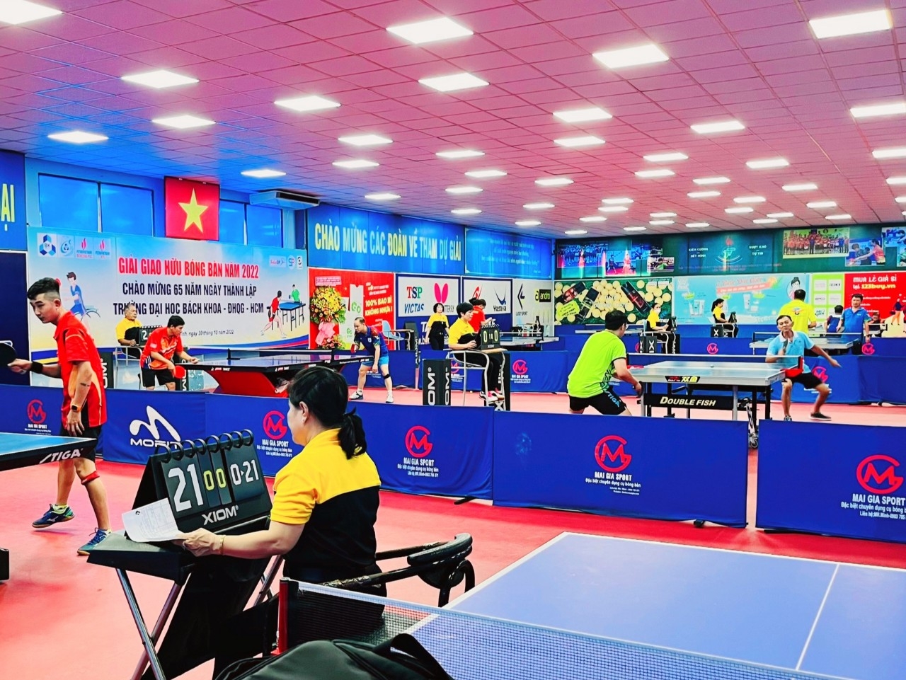 Giải Bóng bàn Giao hữu Trường Đại học Bách khoa TP HCM - BIENDONG POC: Sân chơi quy mô và mang tính chuyên nghiệp cao Giải Bóng bàn Giao hữu Trường Đại học Bách khoa TP HCM - BIENDONG POC: Sân chơi quy mô và mang tính chuyên nghiệp cao