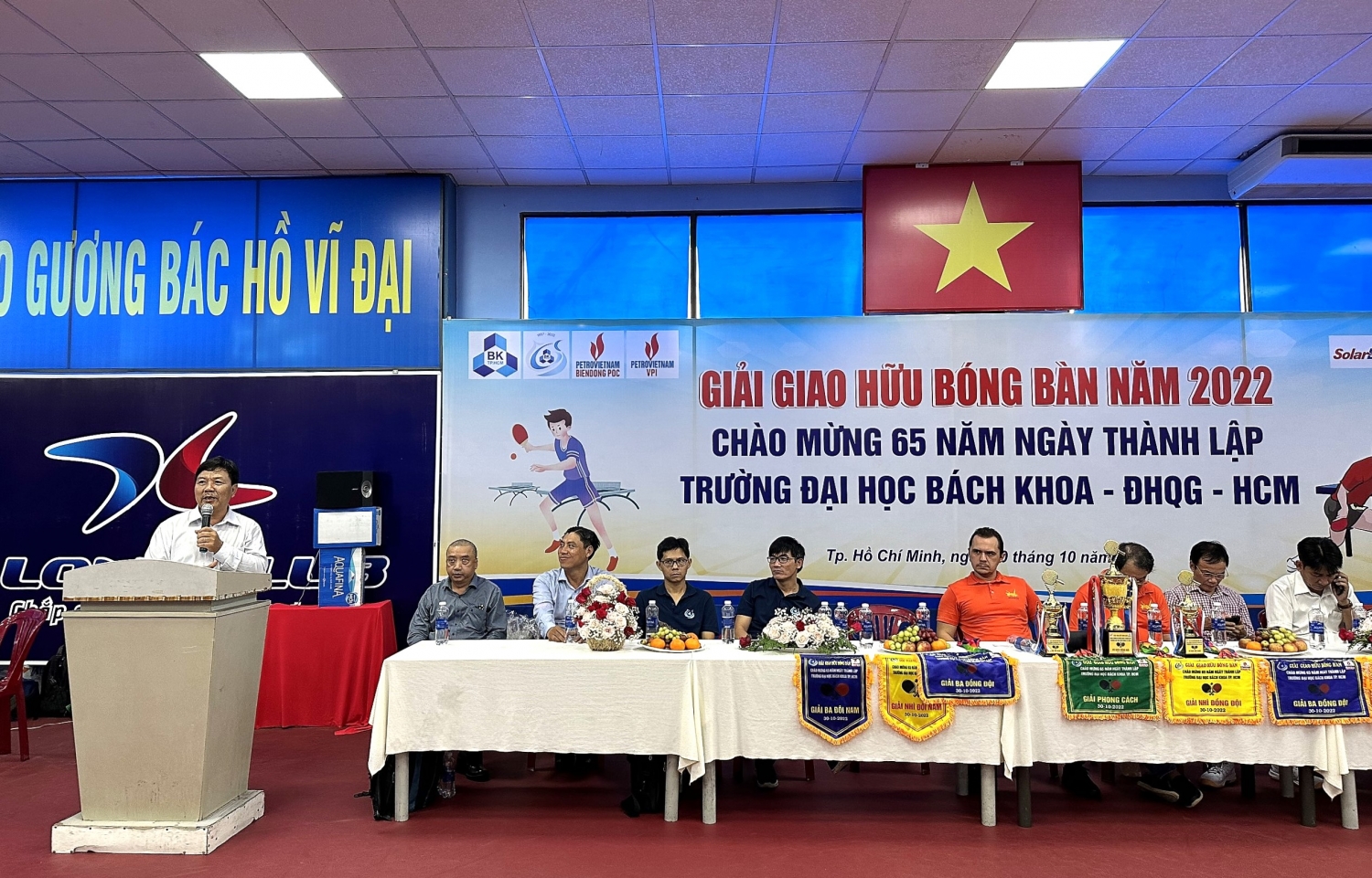 Giải Bóng bàn Giao hữu Trường Đại học Bách khoa TP HCM - BIENDONG POC: Sân chơi quy mô và mang tính chuyên nghiệp cao Giải Bóng bàn Giao hữu Trường Đại học Bách khoa TP HCM - BIENDONG POC: Sân chơi quy mô và mang tính chuyên nghiệp cao