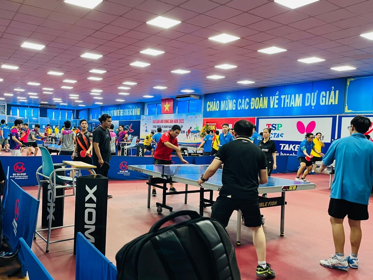 Giải Bóng bàn Giao hữu Trường Đại học Bách khoa TP HCM - BIENDONG POC: Sân chơi quy mô và mang tính chuyên nghiệp cao