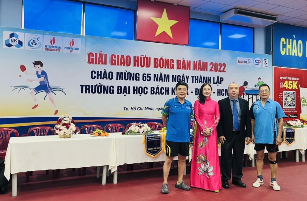 Giải Bóng bàn Giao hữu Trường Đại học Bách khoa TP HCM - BIENDONG POC: Sân chơi quy mô và mang tính chuyên nghiệp cao