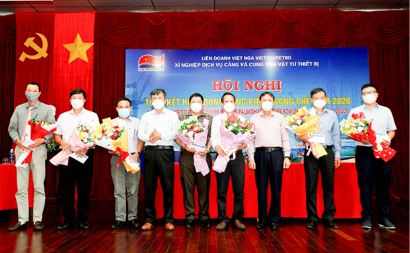 Xí nghiệp Dịch vụ Vietsovpetro tổng kết hoạt động sáng kiến - sáng chế năm 2020