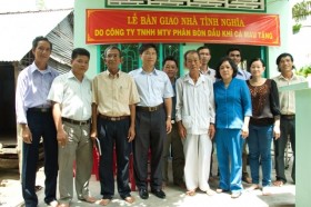 PVCFC khánh thành và bàn giao nhà tình nghĩa tại Đồng Tháp