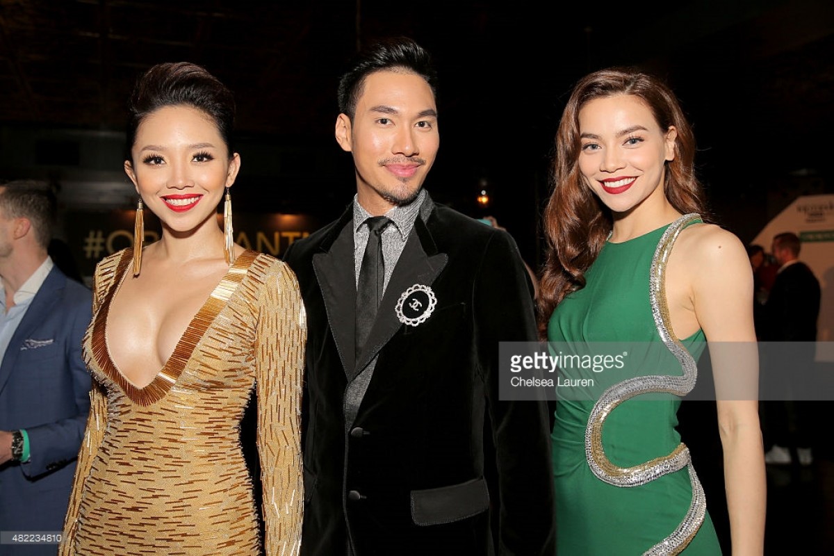 Hồ Ngọc Hà, Tóc Tiên quyến rũ tại tiệc America's Next Top Model
