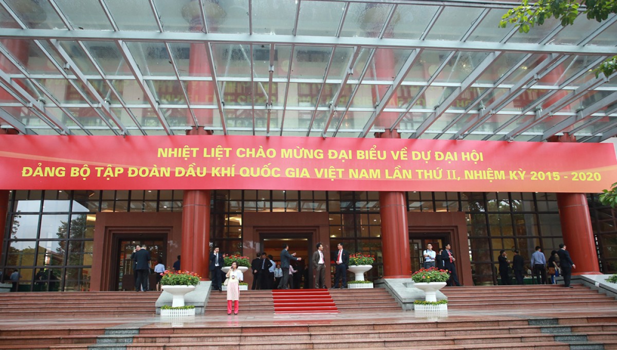 Khai mạc Đại hội Đảng bộ Tập đoàn Dầu khí Quốc gia Việt Nam
