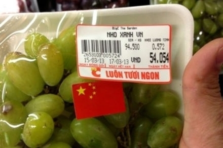 Kịch bản dối lừa trong vụ "nho Big C gắn cờ Trung Quốc"