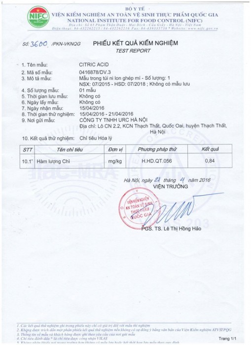 nghi van ham luong chi trong nuoc giai khat c2 va rong do