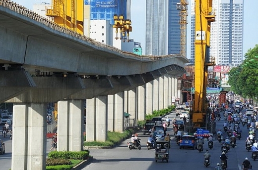 ha noi se vay hon 62000 ti dong lam 2 tuyen duong sat do thi