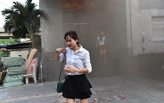ha noi chay lon tai chung cu fodacon bac ha