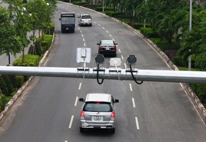 lap camera phat nguoi xe vi pham tren cac tuyen quoc lo
