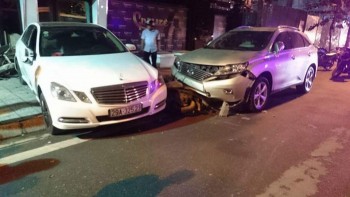 Nhân viên bãi trông giữ xe gây tai nạn liên hoàn