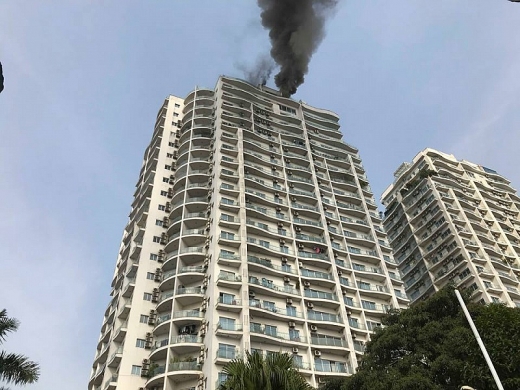 ha noi chay lon tai chung cu golden westlake