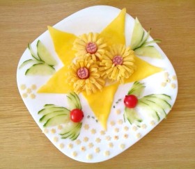 Bữa sáng đáng yêu cho bé