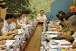 Kiểm tra hồ đập, chuẩn bị di dân tránh bão