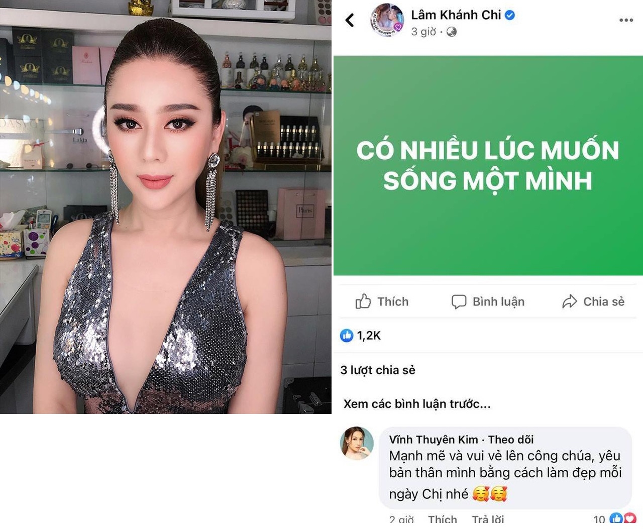 Lâm Khánh Chi bất ngờ tuyên bố muốn sống một mình