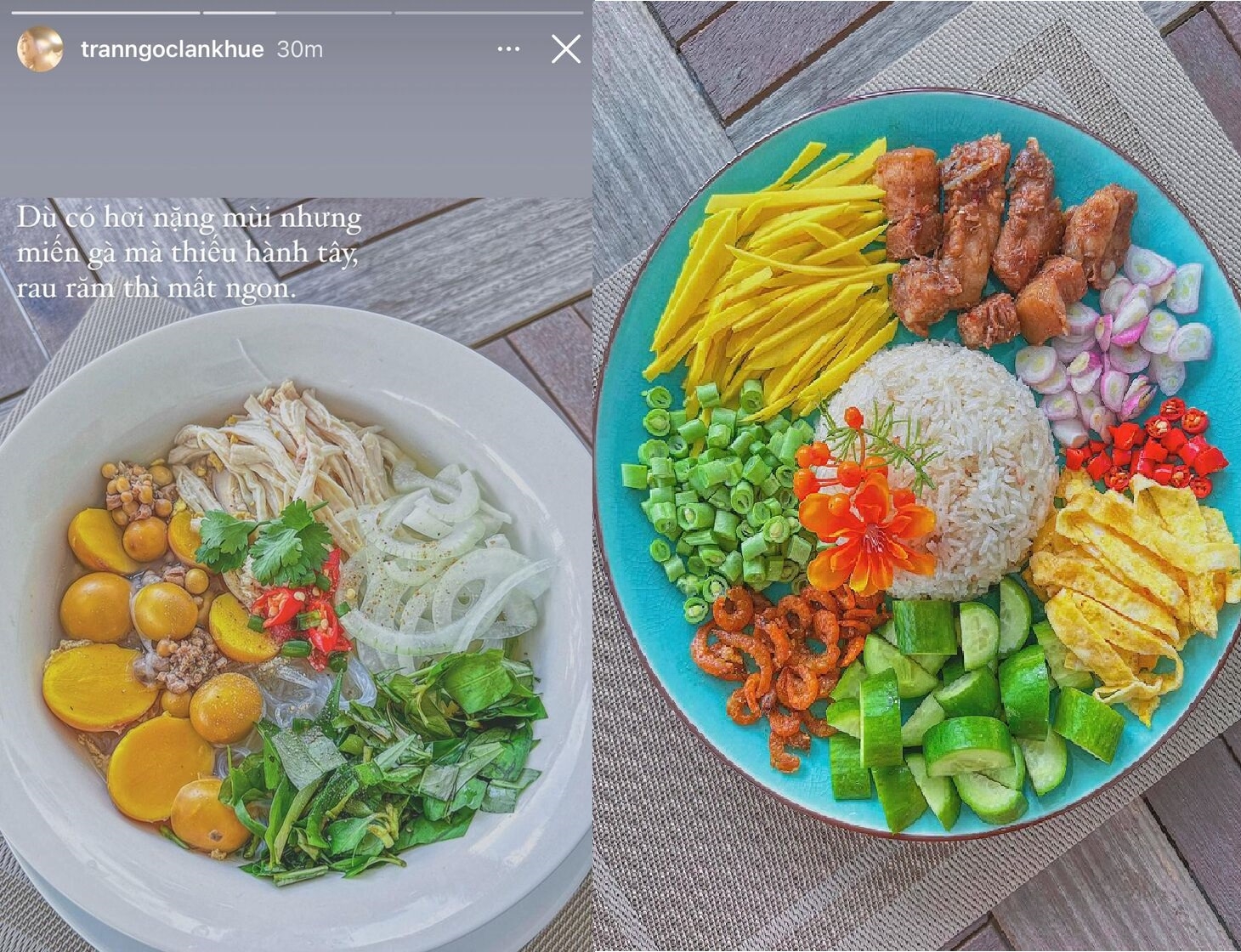 Lan Khuê trổ tài nấu ăn tại gia khiến dân mạng trầm trồ