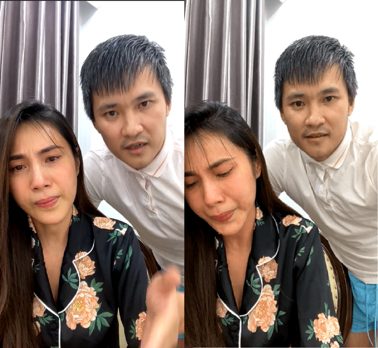 Thủy Tiên bật khóc nức nở trong livestream khi bị nghi 