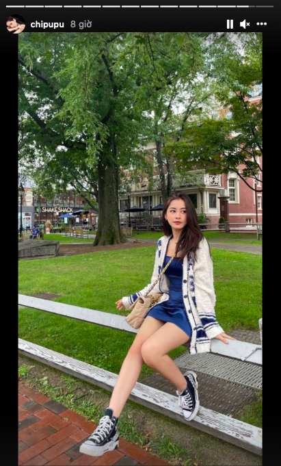 Chi Pu bất ngờ đăng story check-in tại Đại học Harvard