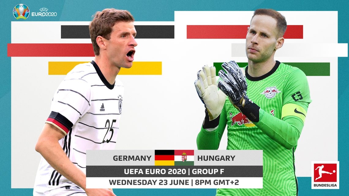 Link xem trực tiếp Đức vs Hungary (vòng 3 Euro 2020), 02h00 ngày 24/6