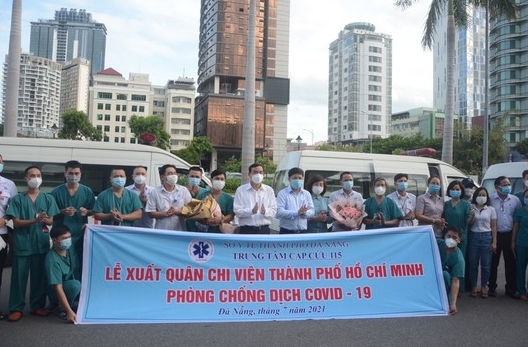 Trung tâm Cấp cứu 115 Đà Nẵng "xuất quân" chi viện cho TP HCM
