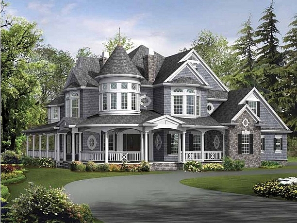 15 mẫu nhà phong cách Victoria ấn tượng, độc đáo, nhưng vô cùng sang trọng