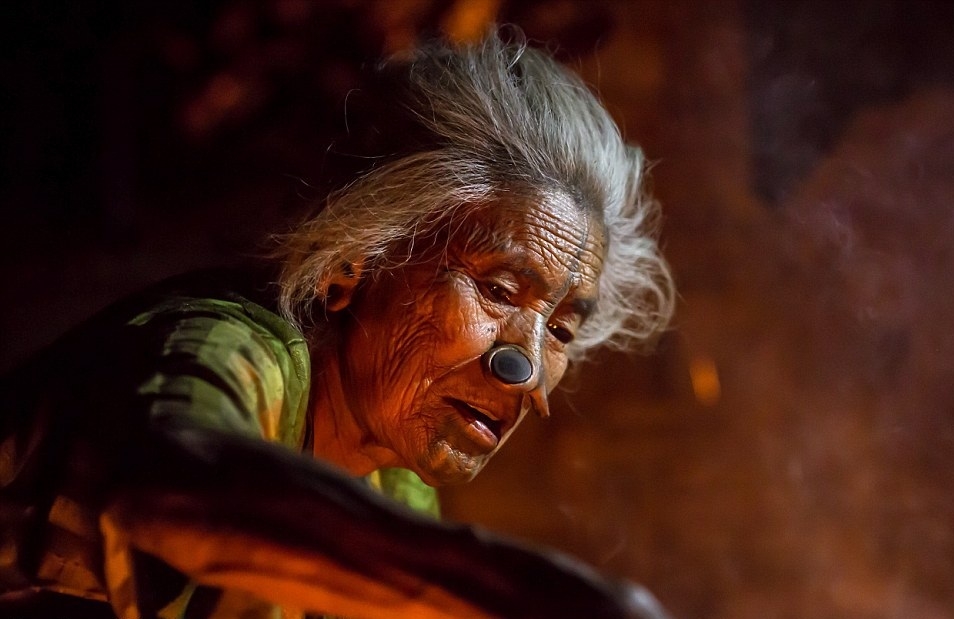 su that ve khuon mat phu nu khac thuong cua mot bo lac o an do