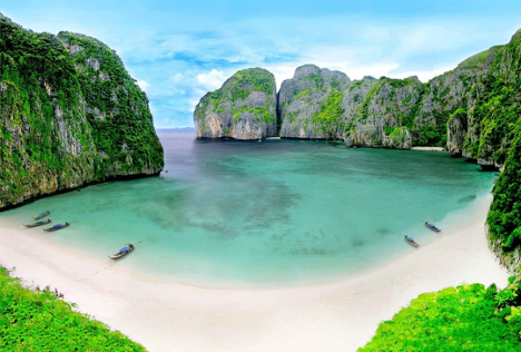 koh phi phi quan dao ngoc cua xu so chua vang thai lan