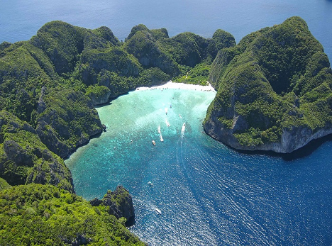 koh phi phi quan dao ngoc cua xu so chua vang thai lan