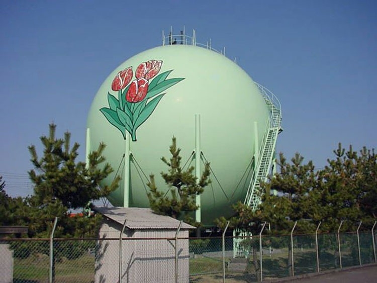 Cách người Nhật biến những bể khí đốt khô khan trở nên bắt mắt cach nguoi nhat bien nhung be khi dot kho khan tro nen bat mat