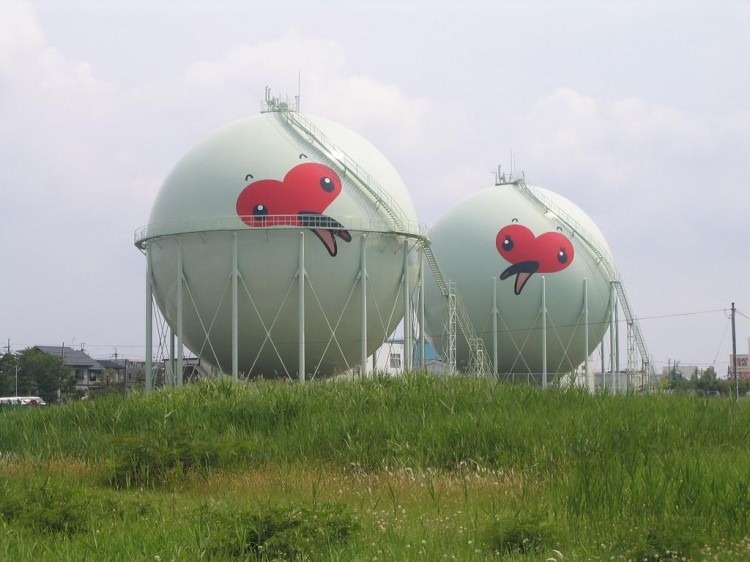 Cách người Nhật biến những bể khí đốt khô khan trở nên bắt mắt cach nguoi nhat bien nhung be khi dot kho khan tro nen bat mat