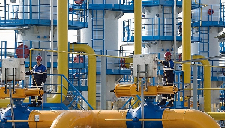 Dự trữ khí đốt trong các cơ sở lưu trữ ở châu Âu vượt quá 90 tỷ m3