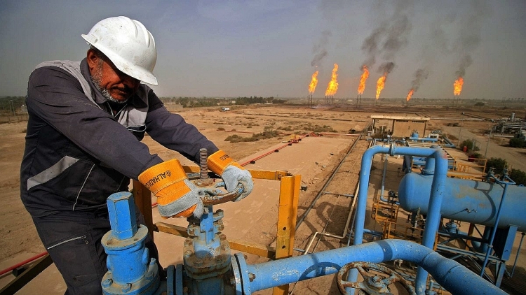 Doanh thu từ dầu thô của Iraq tăng gần 80%