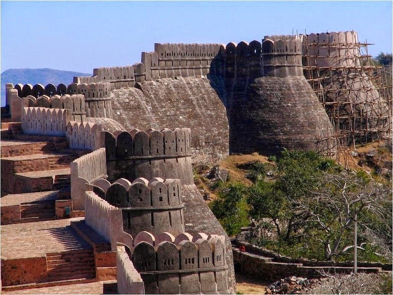 Pháo đài Kumbhalgarh - Vạn Lý Trường Thành của Ấn Độ