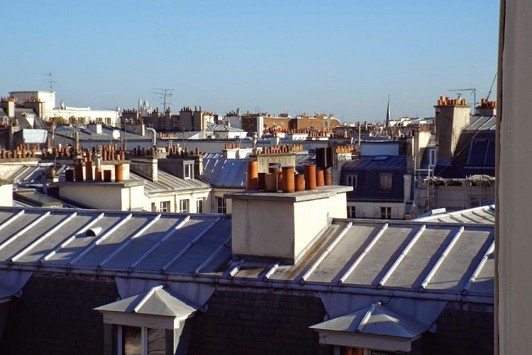 Câu chuyện về chiếc ống khói trên những mái nhà ở Paris