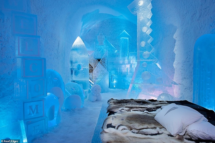 Những hình ảnh đầu tiên về khách sạn Icehotel, Thụy Điển trong tương lai