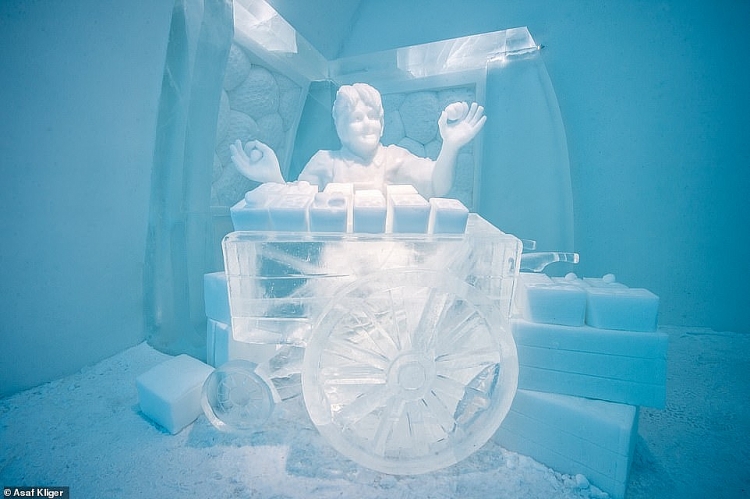 Những hình ảnh đầu tiên về khách sạn Icehotel, Thụy Điển trong tương lai