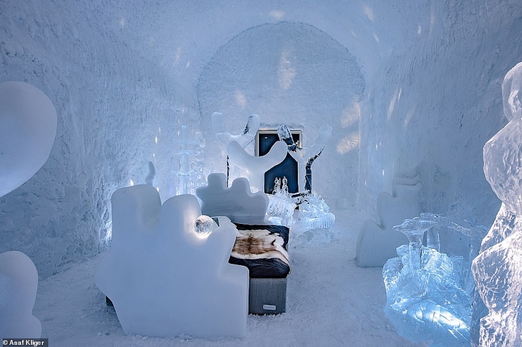 Những hình ảnh đầu tiên về khách sạn Icehotel, Thụy Điển trong tương lai