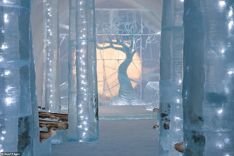 Những hình ảnh đầu tiên về khách sạn Icehotel, Thụy Điển trong tương lai