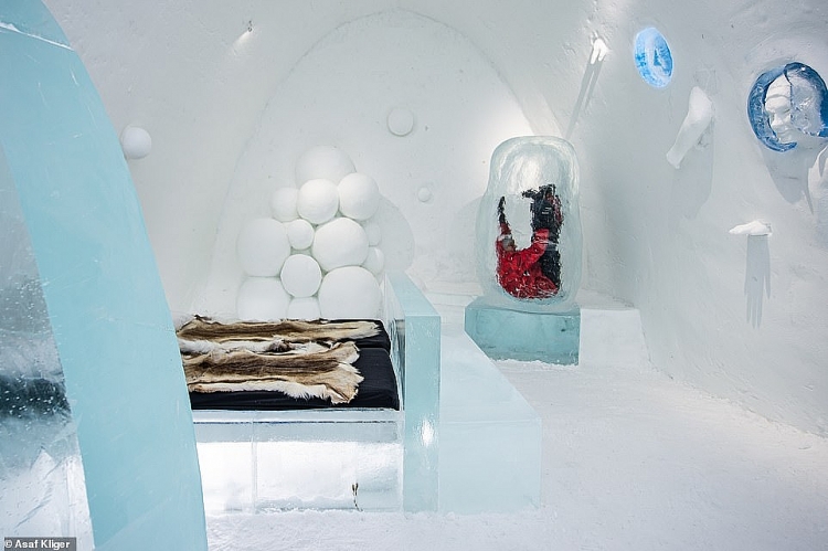 Những hình ảnh đầu tiên về khách sạn Icehotel, Thụy Điển trong tương lai