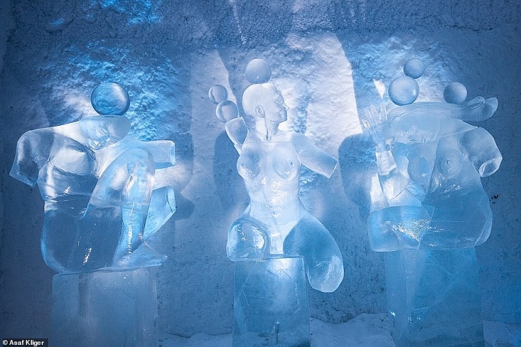 Những hình ảnh đầu tiên về khách sạn Icehotel, Thụy Điển trong tương lai