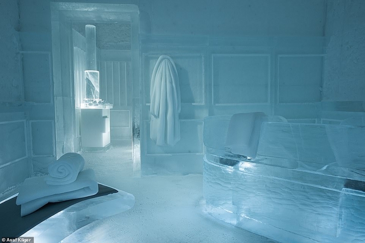 Những hình ảnh đầu tiên về khách sạn Icehotel, Thụy Điển trong tương lai