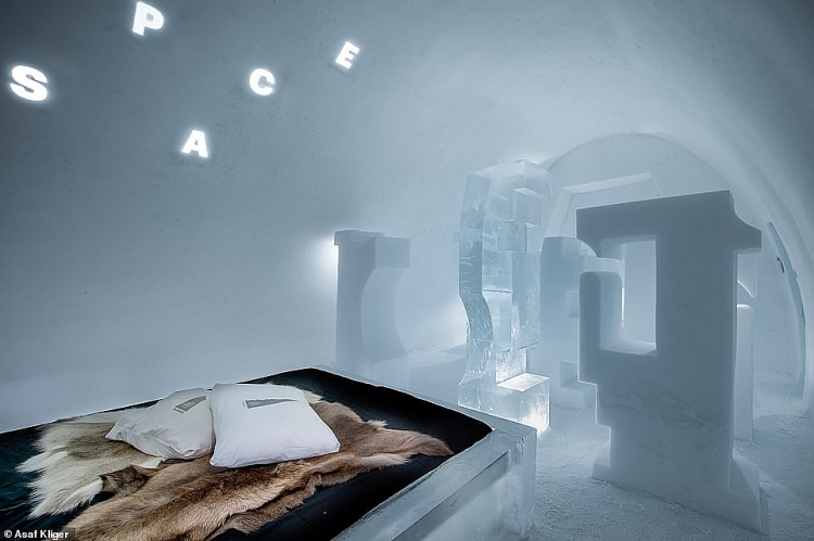 Những hình ảnh đầu tiên về khách sạn Icehotel, Thụy Điển trong tương lai