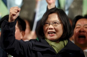 Bà Thái Anh Văn không sợ gì Trung Quốc