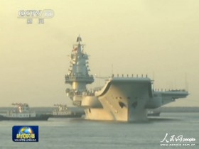 Tàu sân bay Liêu Ninh có thể neo đậu tại Hải Nam