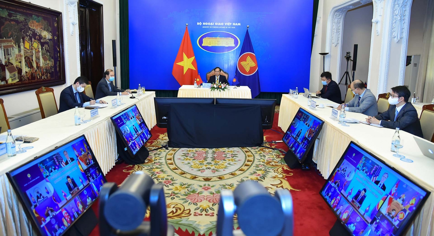 Hội nghị Bộ trưởng Ngoại giao ASEAN - Hoa Kỳ thúc đẩy quan hệ đối tác chiến lược, ủng hộ nỗ lực ASEAN ở Biển Đông