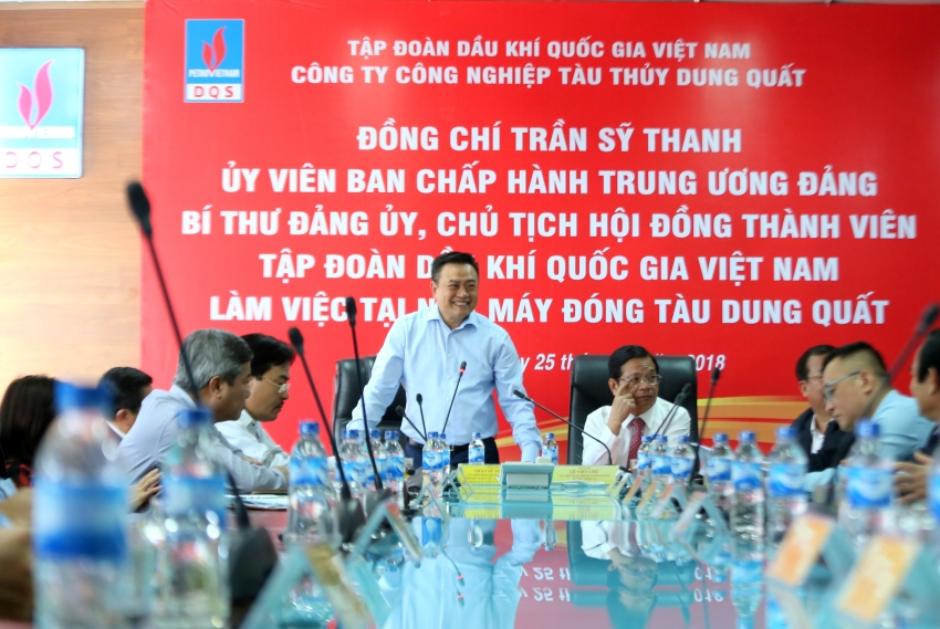 chu tich hdtv pvn tran sy thanh lam viec tai tinh quang ngai