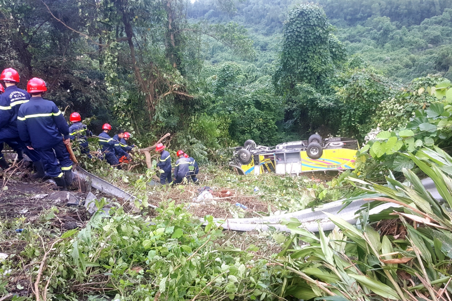 vu tai nan tren deo hai van xac minh lai loi khai xe mat phanh cua tai xe