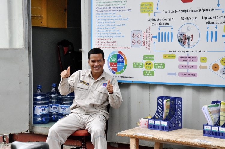 "Tự hào khi tham gia bảo dưỡng NMLD Dung Quất"