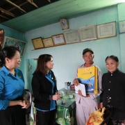 CĐ DKVN hỗ trợ người lao động Dầu khí chịu ảnh hưởng bởi thiên tai